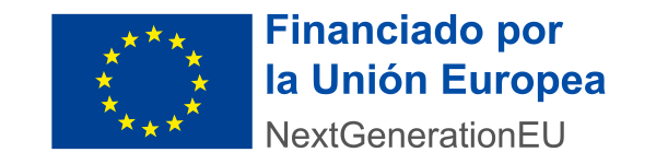 Logotipo de "Financiado por la Unión Europea, Next Generation"